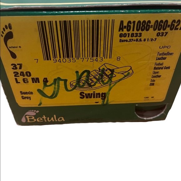 BETULA BY BIRKENSTOCK Swing Suede Sandal - Picture 7 of 7